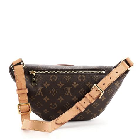 louis vuitton monogram brown bum bag|Louis Vuitton delightful monogram.